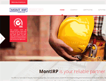 Tablet Screenshot of montirp.sk
